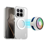 IMAK för Xiaomi 17T Magnetiskt Skal Godisfärgat Fallskyddande TPU + PET Bakstycke