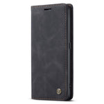 CASEME 013-serien för Oppo Reno7 4G / Reno8 4G / F21 Pro 4G PU-läder plånboksfodral magnetiskt självabsorberande stativ mobilfodral