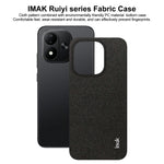 IMAK Ruiyi-seriens cover i stof med tekstur, læder + PC-bagside til Xiaomi Redmi Note 17 5G (Global) / Xiaomi Redmi Note 17 (Indien/Kina) 5G / Xiaomi Redmi Note 17 4G (Global)