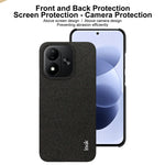 IMAK Ruiyi-seriens cover i stof med tekstur, læder + PC-bagside til Xiaomi Redmi Note 17 5G (Global) / Xiaomi Redmi Note 17 (Indien/Kina) 5G / Xiaomi Redmi Note 17 4G (Global)