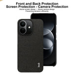 IMAK for Xiaomi Redmi Note 17 Pro 5G Ruiyi Series Case Fabric Texture Leather + PC Phone Back Cover