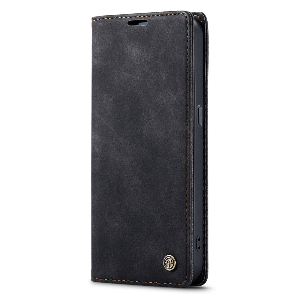 CASEME 013 Series for Oppo Reno8 5G (Global Version) PU Leather Drop-proof Wallet Case Magnetic Auto-absorbed Phone Stand Case