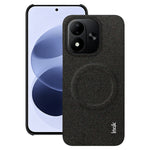 IMAK Ruiyi-seriens magnetiske cover i stof med tekstur, læder + PC-bagside til Xiaomi Redmi Note 17 5G (Global) / Xiaomi Redmi Note 17 (Indien/Kina) 5G / Xiaomi Redmi Note 17 4G (Global)
