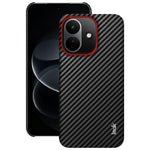 IMAK för Xiaomi Redmi Note 17 Pro 5G Ruiyi-seriens skal i kolfibertexturerat läder + PC-skyddsfodral