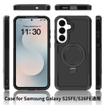 Samsung Galaxy A17 4G / Galaxy A26 5G / Galaxy A18 4G / Galaxy A18 5G / Galaxy A17 5G skal magnetiskt roterbart stativ PC + TPU mobilskydd