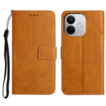 Leather Case For Xiaomi Redmi Note 17 Pro Max 5G  /  17 Pro+ 5G  /  17 Pro 5G Line Pattern Wallet Phone Cover with Wrist Strap