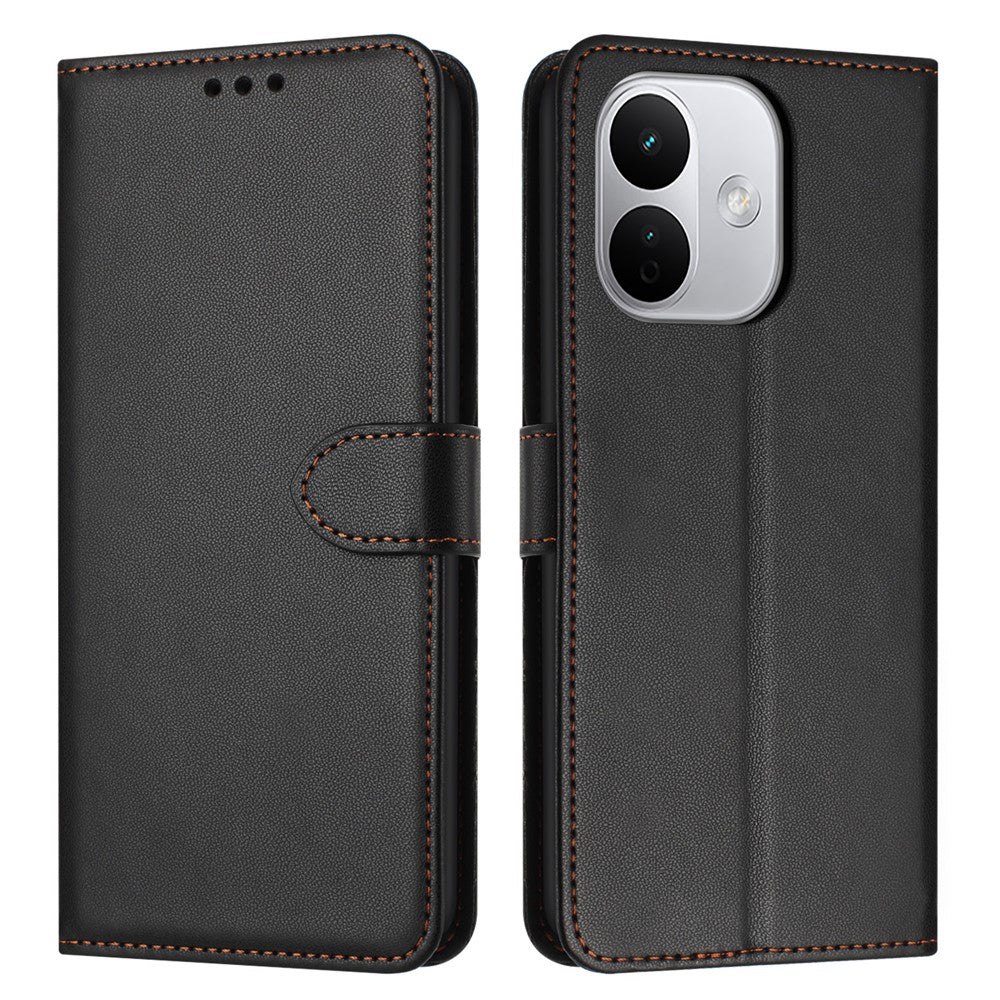 Leather Case For Xiaomi Redmi Note 17 Pro Max 5G  /  17 Pro+ 5G  /  17 Pro 5G Stand Wallet Phone Cover with Strap