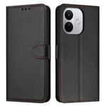 Läderfodral för Xiaomi Redmi Note 17 Pro Max 5G / 17 Pro+ 5G / 17 Pro 5G stativplånbok för mobil med rem