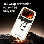 Xiaomi 17 Pro Max mobilskal TPU Gummerat Antihalk Vitkalkande Panda Mönster Baksida
