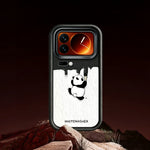 Xiaomi 17 Pro Max mobilskal TPU Gummerat Antihalk Vitkalkande Panda Mönster Baksida