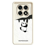 Phone Case for Xiaomi Redmi Note 15 5G (Global) / Note 15 4G (Global) / Poco M8 5G , TPU Rubberized Anti-Slip Whitewasher Panda Pattern Back Cover