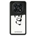 Phone Case for Xiaomi Redmi Note 15 5G (Global) / Note 15 4G (Global) / Poco M8 5G , TPU Rubberized Anti-Slip Whitewasher Panda Pattern Back Cover
