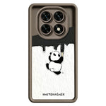 Phone Case for Xiaomi Redmi Note 15 5G (Global) / Note 15 4G (Global) / Poco M8 5G , TPU Rubberized Anti-Slip Whitewasher Panda Pattern Back Cover