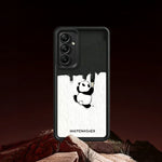 Samsung Galaxy A36 5G mobilskal TPU Gummerat Antihalk Vitkalkning Panda Mönster Baksida