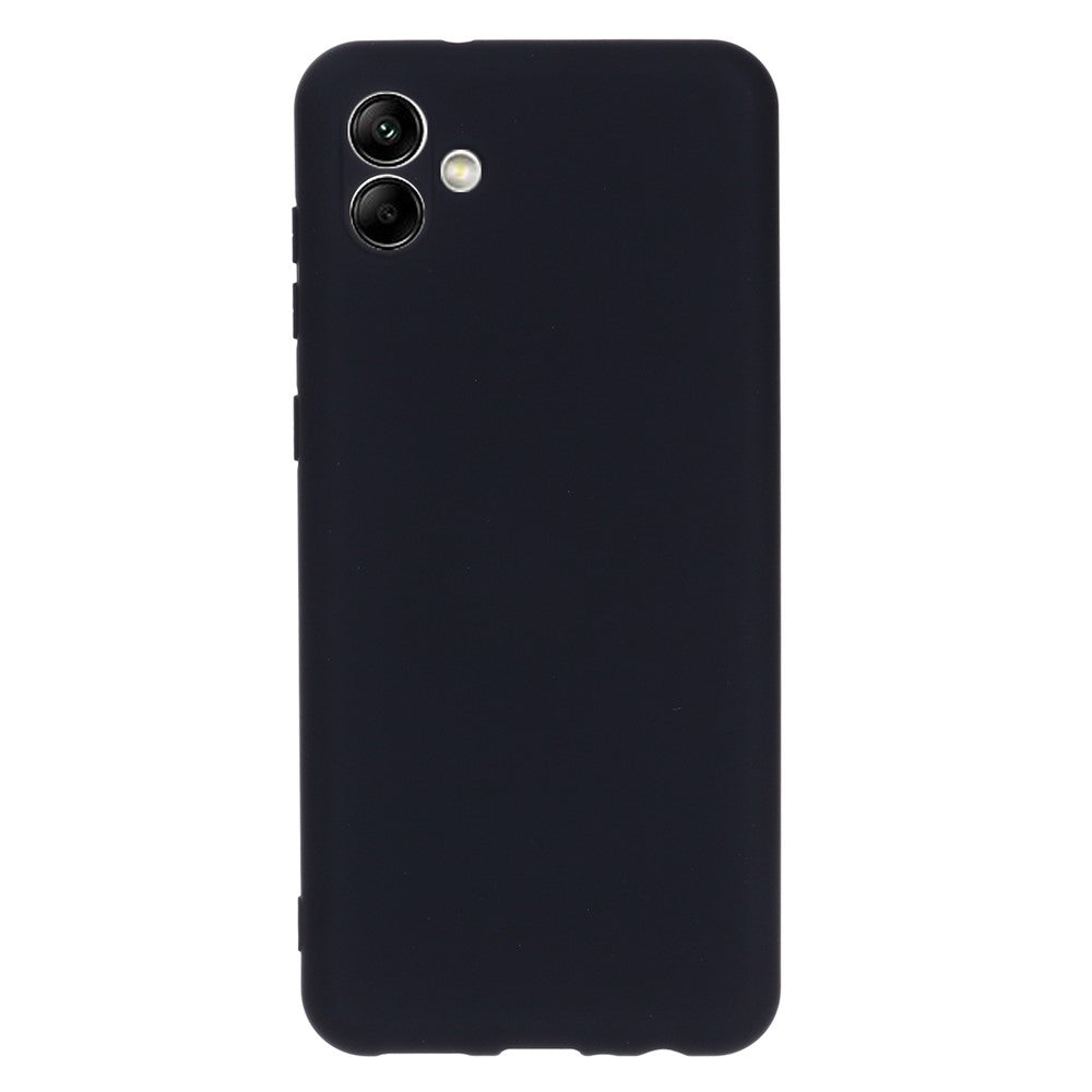 For Samsung Galaxy A04e 4G / F04 4G / M04 4G Soft Silicone Phone Case Anti-scratch Protective Back Cover with Strap