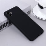 For Samsung Galaxy A04e 4G / F04 4G / M04 4G Soft Silicone Phone Case Anti-scratch Protective Back Cover with Strap