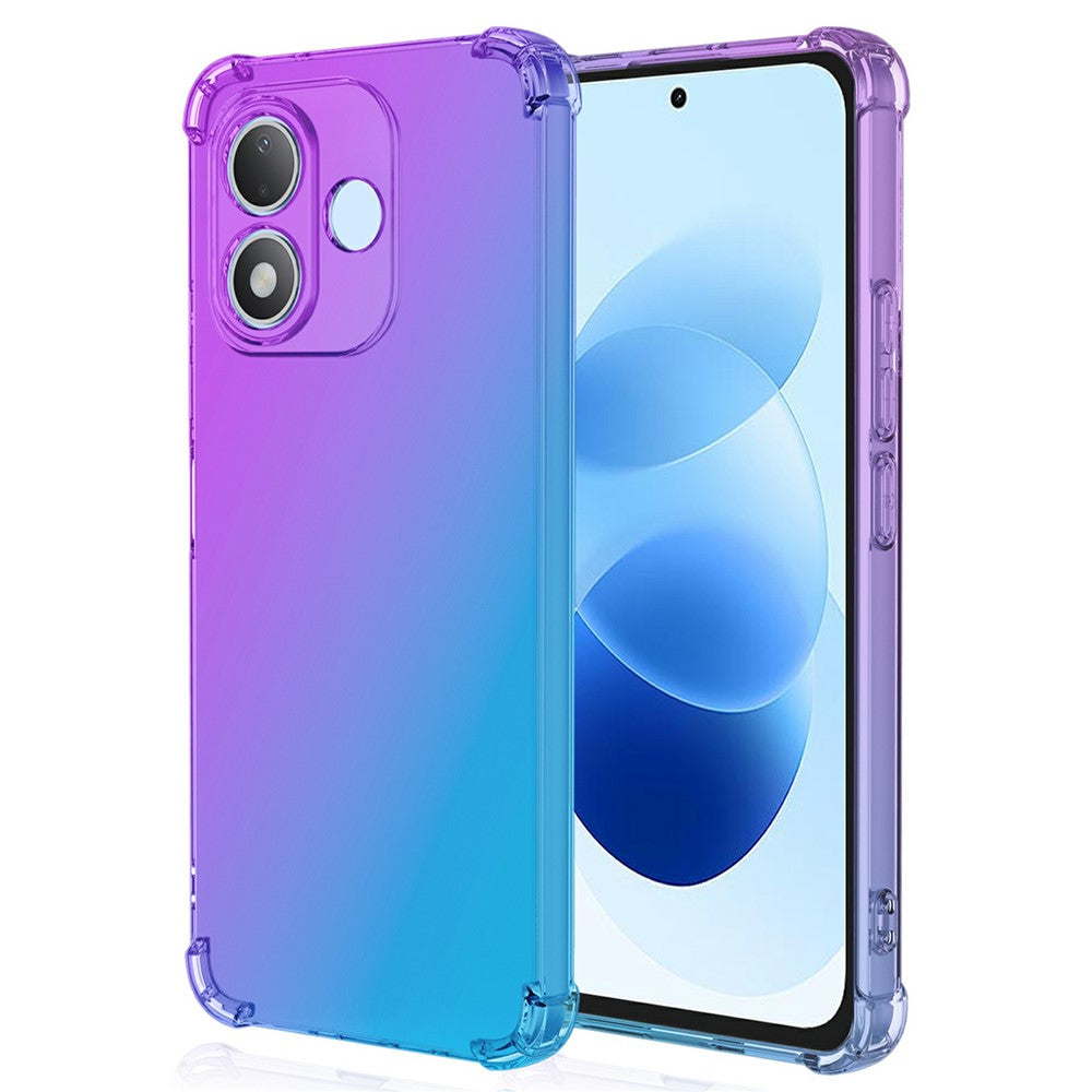 Fodral för Xiaomi Redmi Note 17 5G (Global) / 17 4G (Global) / 17 (Indien/Kina) 5G Gradient Color TPU Anti-Drop Phone Cover