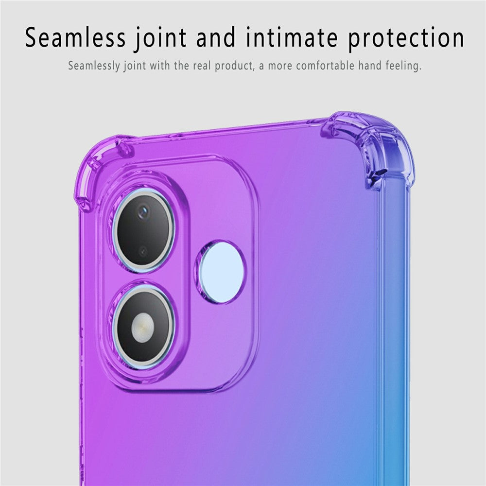 Fodral för Xiaomi Redmi Note 17 5G (Global) / 17 4G (Global) / 17 (Indien/Kina) 5G Gradient Color TPU Anti-Drop Phone Cover