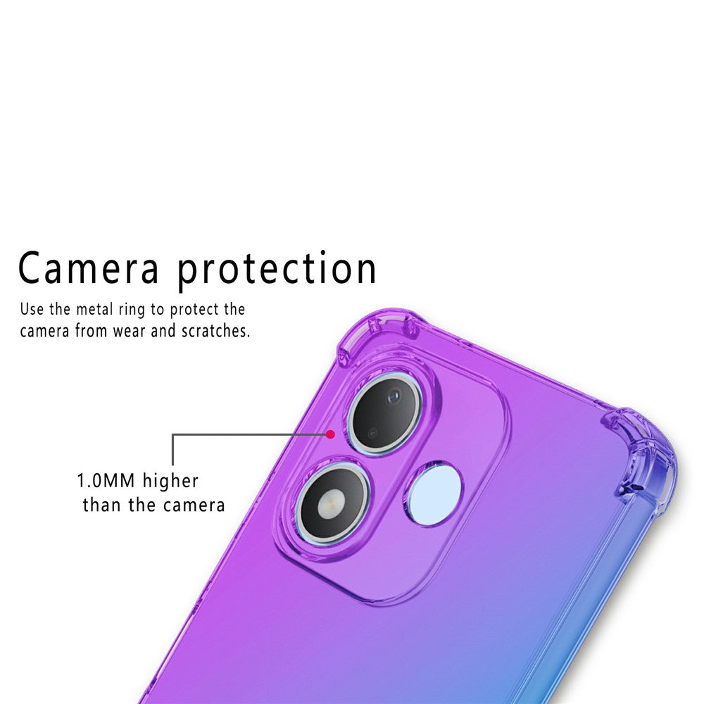Fodral för Xiaomi Redmi Note 17 5G (Global) / 17 4G (Global) / 17 (Indien/Kina) 5G Gradient Color TPU Anti-Drop Phone Cover