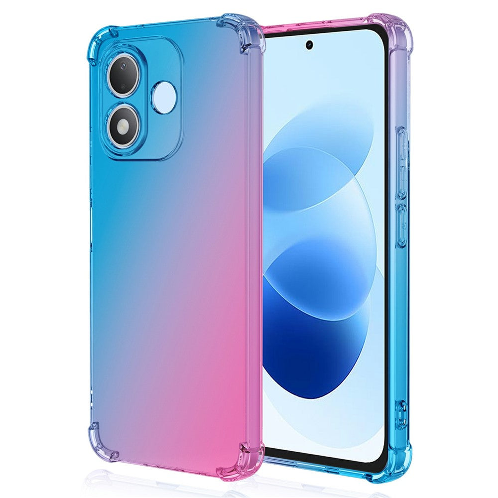 Fodral för Xiaomi Redmi Note 17 5G (Global) / 17 4G (Global) / 17 (Indien/Kina) 5G Gradient Color TPU Anti-Drop Phone Cover