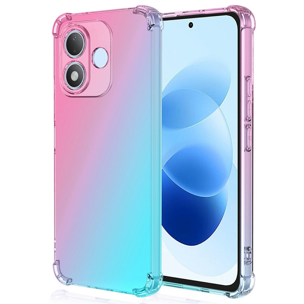 Fodral för Xiaomi Redmi Note 17 5G (Global) / 17 4G (Global) / 17 (Indien/Kina) 5G Gradient Color TPU Anti-Drop Phone Cover