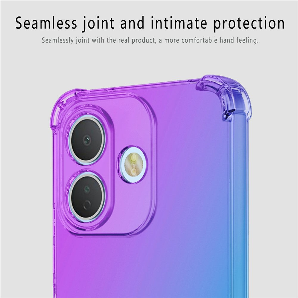 For Xiaomi Redmi Note 17 Pro 5G Case Gradient Color TPU Anti-Drop Phone Cover