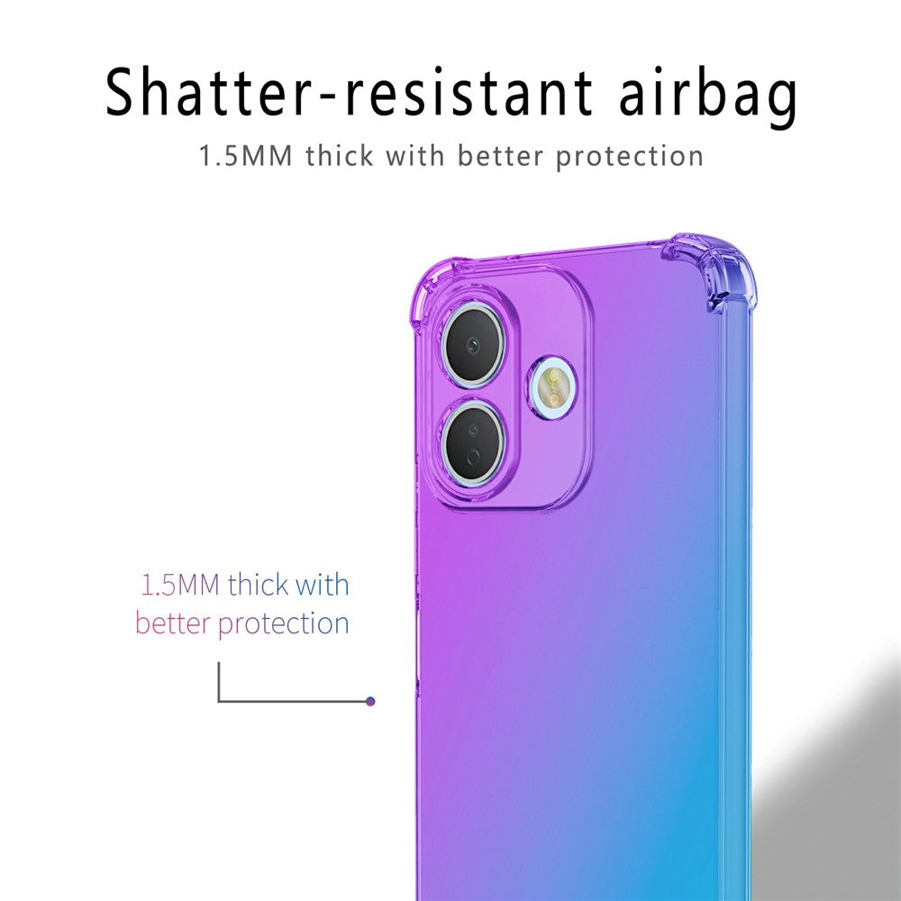 For Xiaomi Redmi Note 17 Pro 5G Case Gradient Color TPU Anti-Drop Phone Cover