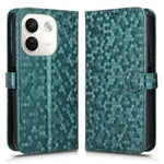 For Xiaomi Redmi Note 17 Pro Max 5G  /  17 Pro+ 5G Wallet Case Dot Pattern Imprint PU Leather Phone Cover with Wrist Strap