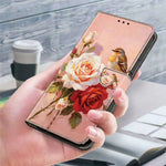 Samsung Galaxy A37 5G Läderfodral Mönster Tryck Plånbok Flip Stativ mobilfodral
