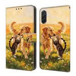 Samsung Galaxy A36 5G Läderfodral Mönster Tryck Plånbok Flip Stativ mobilfodral
