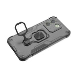 For Xiaomi Redmi Note 17 Pro Max 5G Case Rotatable Ring Kickstand PC + TPU Shockproof Phone Cover