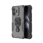 WANLONFENG for Xiaomi Redmi Note 17 Pro 5G Phone Case  PC TPU Back Cover Kickstand with Tempered Glass