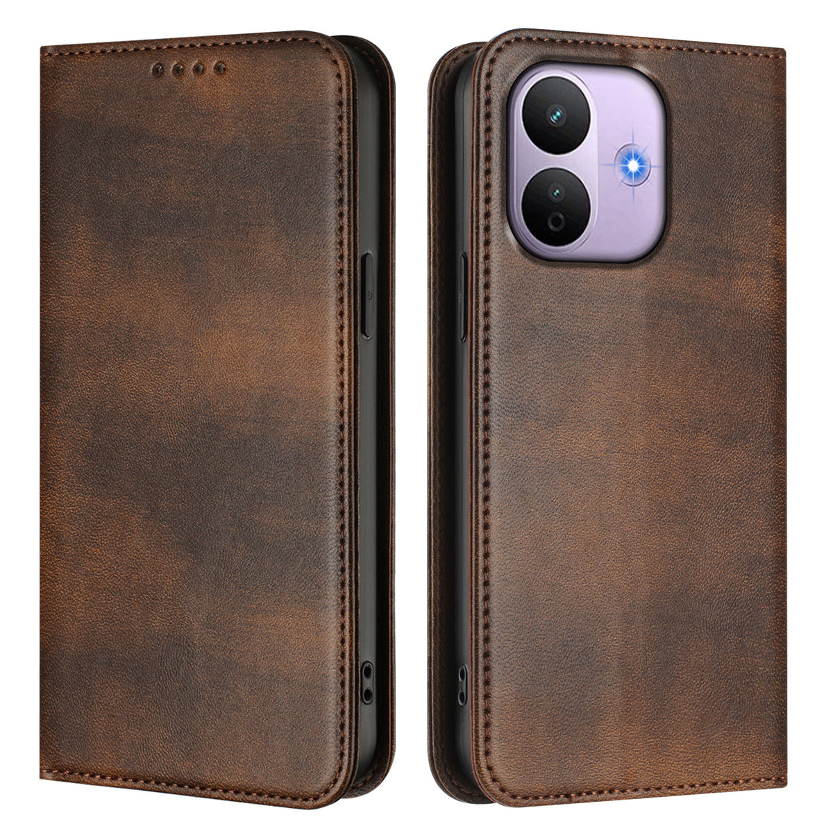For Xiaomi Redmi Note 17 Pro 5G Wallet Cases Retro Texture RFID Blocking Leather Phone Cover
