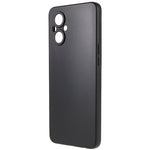 For Oppo Reno8 Lite 5G Phone Cover Glossy Flexible TPU Case Anti-scratch Drop Protection Shell