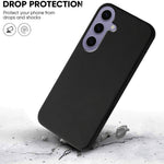 Samsung Galaxy S24 / Galaxy S25 skal mjukt TPU fallskyddande halkfri textur mobilskal