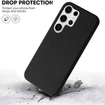 For Samsung Galaxy S25 Ultra Case Soft TPU Anti-Drop Non-Slip Texture Phone Cover