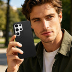 For Samsung Galaxy S25 Ultra Case Soft TPU Anti-Drop Non-Slip Texture Phone Cover