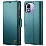 CASEME for Xiaomi Redmi Note 17 5G (Global) / Xiaomi Redmi Note 17 4G (Global) Case  023 Series RFID Blocking Wallet Stand Glossy Litchi Texture Leather Phone Cover