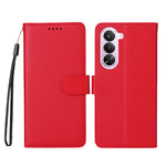 OnePlus Nord CE6 Lite 5G / Realme P4x 5G-skal RFID-blockerande 3 kortplatser PU-lädermobilskal med handledsrem