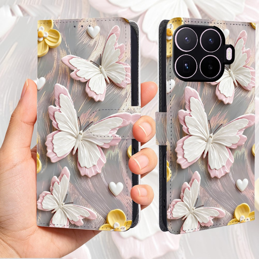 For Xiaomi 17T Case Pattern Printed PU Leather Wallet Flip Phone Cover