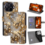 For Xiaomi 17T Case Pattern Printed PU Leather Wallet Flip Phone Cover