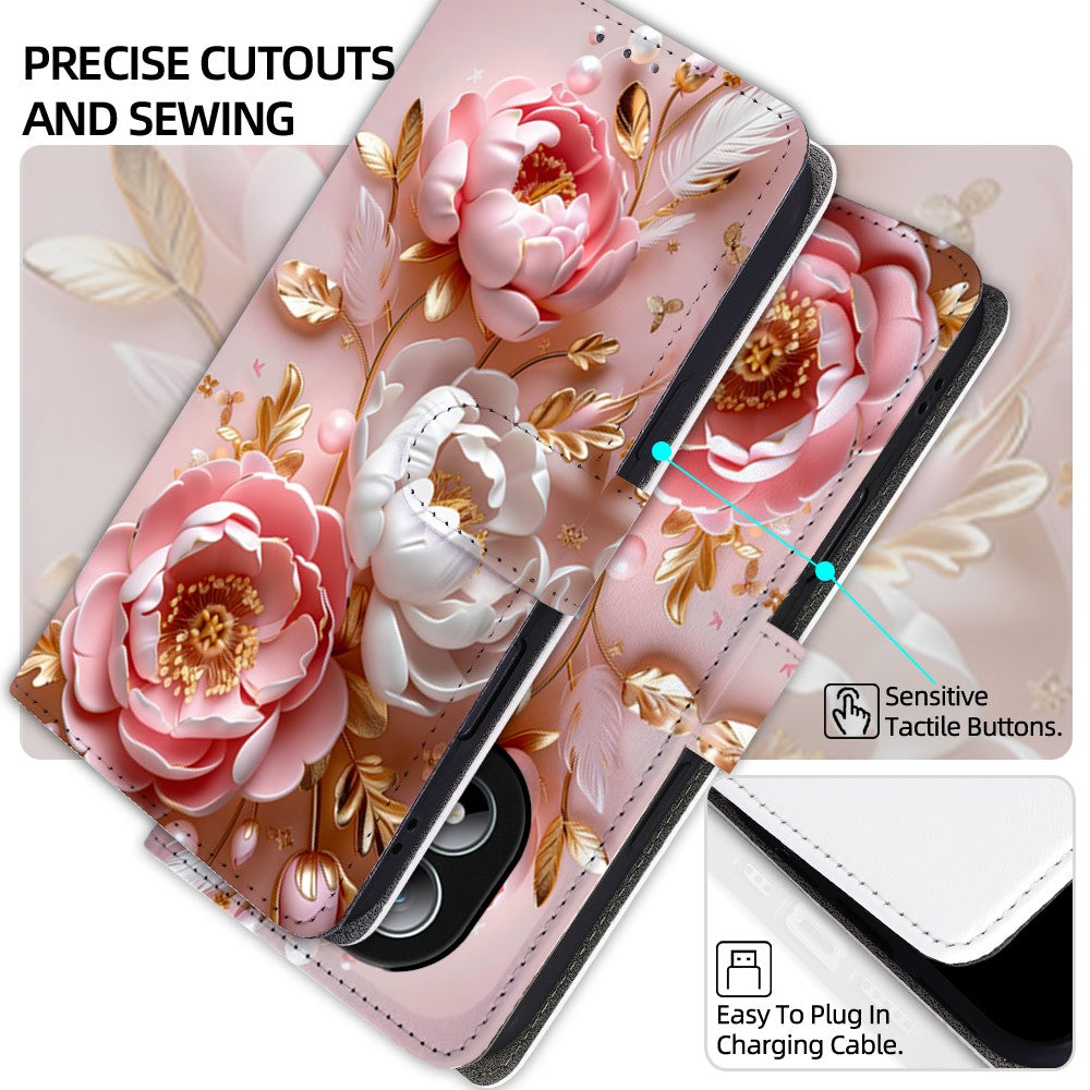 For Xiaomi Redmi Note 15 Pro 5G (Global) Case Pattern Printed PU Leather Wallet Flip Phone Cover