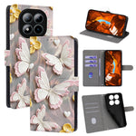 For Xiaomi Redmi Note 15 Pro+ 5G (Global) / Poco M8 Pro 5G Case Pattern Printed PU Leather Wallet Flip Phone Cover