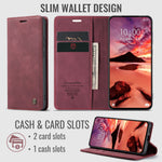 CASEME 013-serien PU-lædermobil-etui med stativ, pung-etui til Xiaomi Redmi Note 17 4G (Global) / Xiaomi Redmi Note 17 (Indien/Kina) 5G / Xiaomi Redmi Note 17 5G (Global)