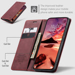 CASEME 013-serien PU-lædermobil-etui med stativ, pung-etui til Xiaomi Redmi Note 17 4G (Global) / Xiaomi Redmi Note 17 (Indien/Kina) 5G / Xiaomi Redmi Note 17 5G (Global)