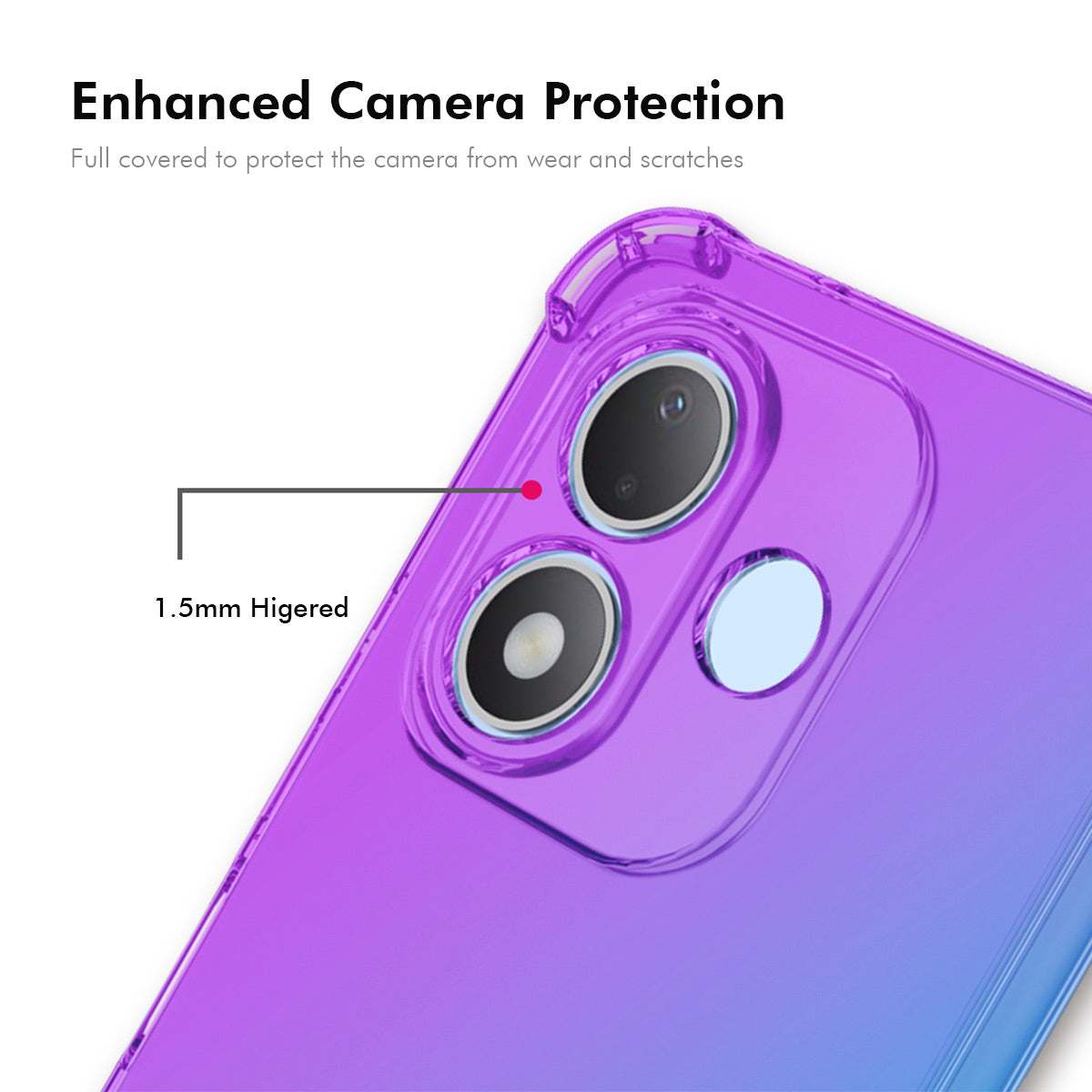 ENKAY för Xiaomi Redmi Note 17 5G (Global) / Xiaomi Redmi Note 17 4G (Global) TPU-skal, förtjockt, fallsäkert bakstycke med fyra hörn