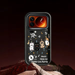 For Xiaomi 17 Pro TPU Case Four Cartoon Cat Pattern Rubberized Phone Back Cover