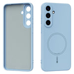 ABEEL För Samsung Galaxy S26 FE Magnetiskt Skal Skin Touch Flytande Silikon mobil Baksida