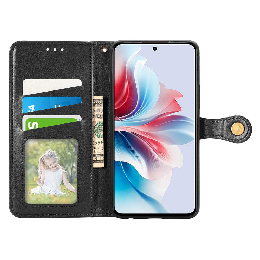 Xiaomi 17T-skal, stativ, plånbok, lädermobilskal med skärmskydd i härdat glas