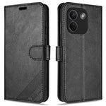 AZNS För Xiaomi Redmi Note 17 Pro Max 5G Skal Reptåligt PU-läder Stativ Plånboksfodral